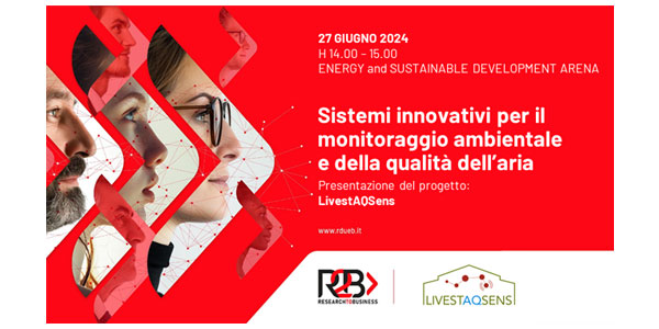 Innovazione nel monitoraggio ambientale e della qualità dell’aria: Presentazione del progetto LivestAQSens alla fiera R2B 2024 a Bologna